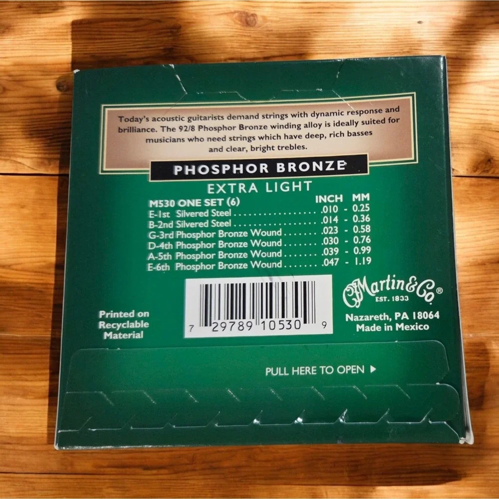 Martin m530 phosphor